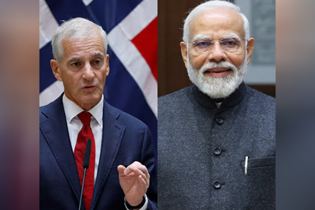 PM Modi congratulates Norwegian Prime Minister Jonas Gahr Stre on re-election