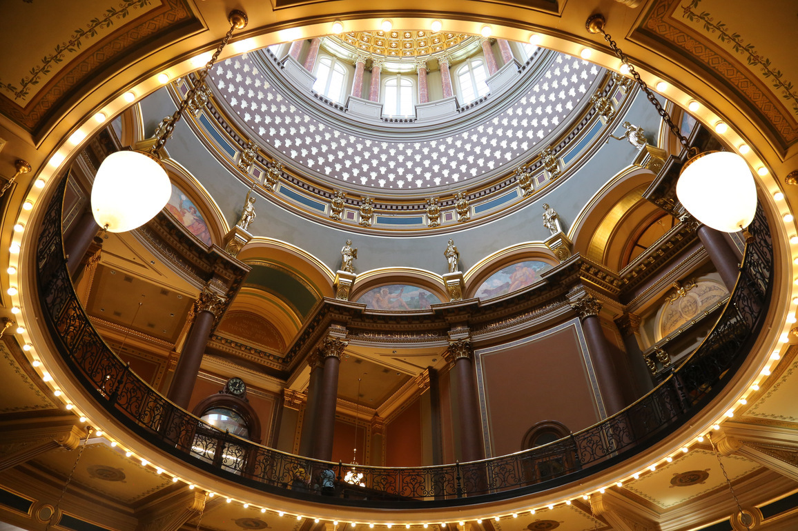 U.S.-IOWA-DES MOINES-CITY VIEW