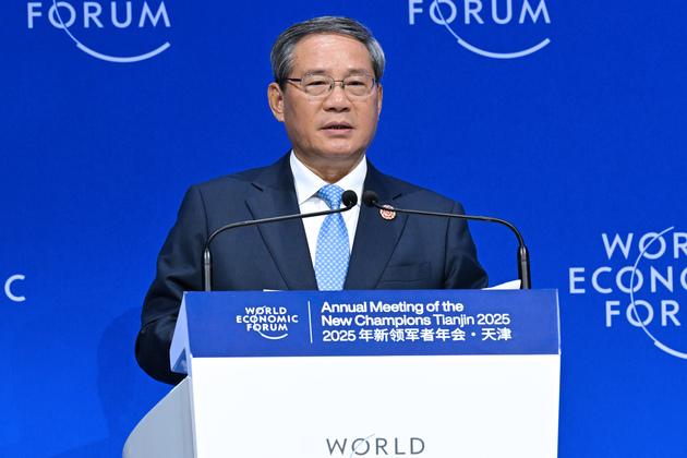 CHINA-TIANJIN-LI QIANG-SUMMER DAVOS-OPENING (CN)
