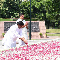 Telangana DyCM Bhatti Vikramarka pays tributes to Rajiv Gandhi