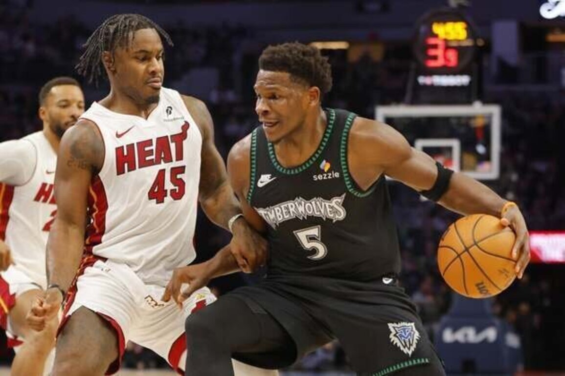 Timberwolves' strong second half keeps Heat at bay for win