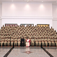 Indian Police Service probationers meet President Droupadi Murmu at Rashtrapati Bhavan