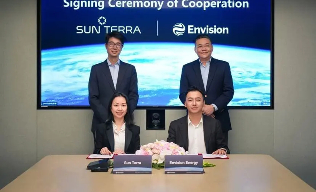 Envision Energy and Indonesia's leading renewable energy company SUN Terra have formed a strategic partnership to support renewable development in Australia.