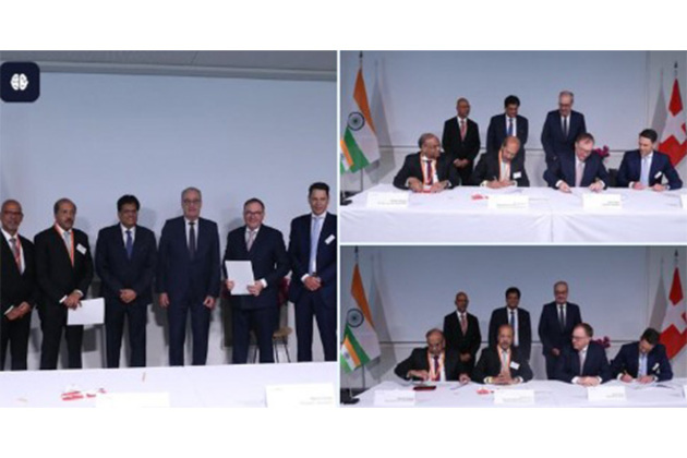 Indian and Swiss business chambers sign strategic partnership agreement to boost trade relations