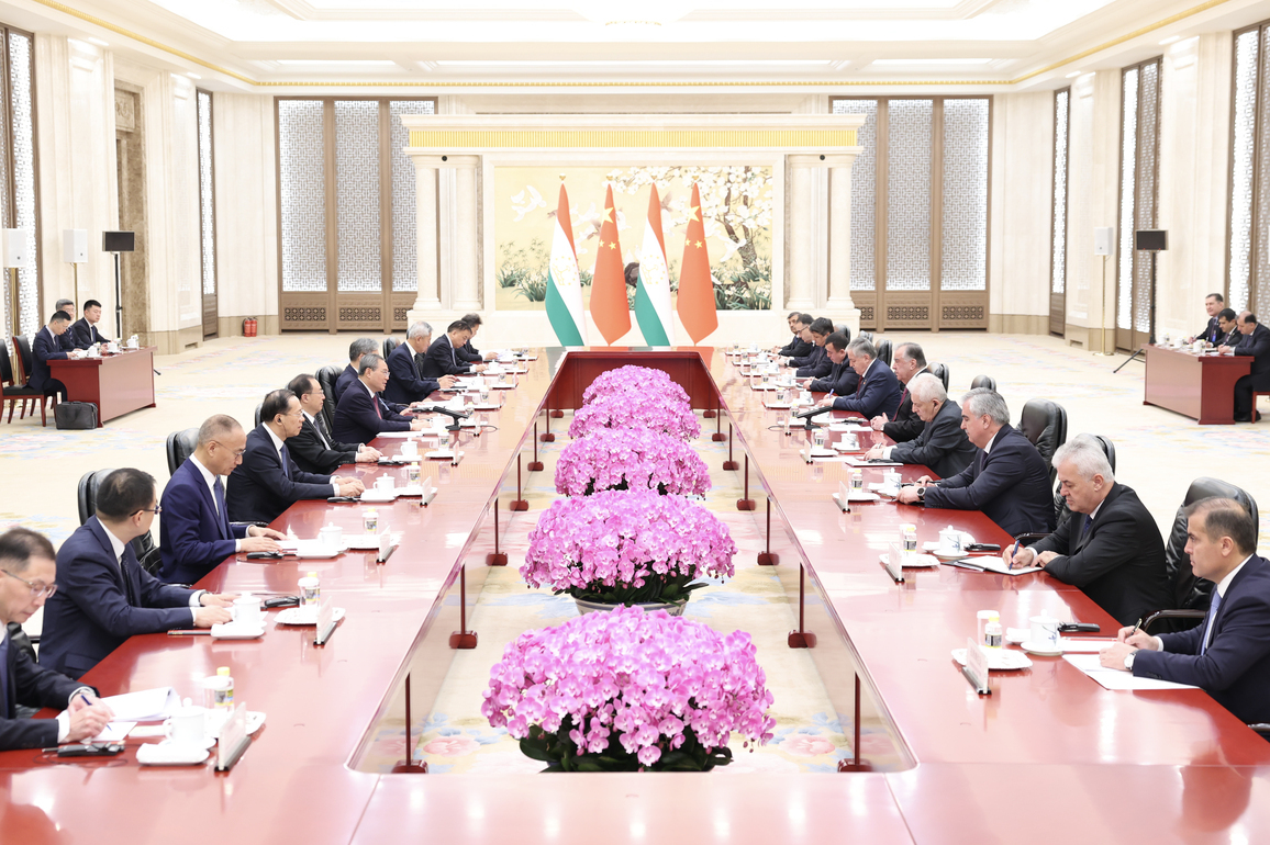 CHINA-BEIJING-LI QIANG-TAJIK PRESIDENT-MEETING (CN)