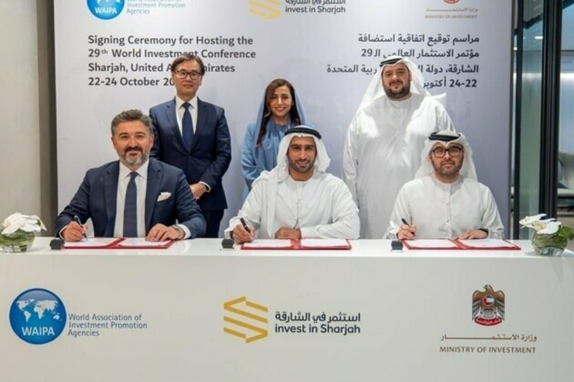 Sharjah to host 29th World Investment Conference