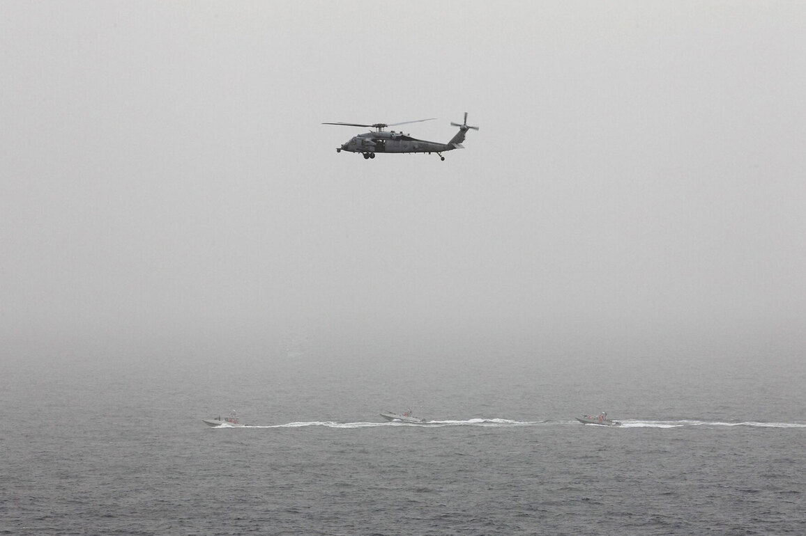 US crew reported rescued after helicopter goes down near Strait of Hormuz, reports NYT