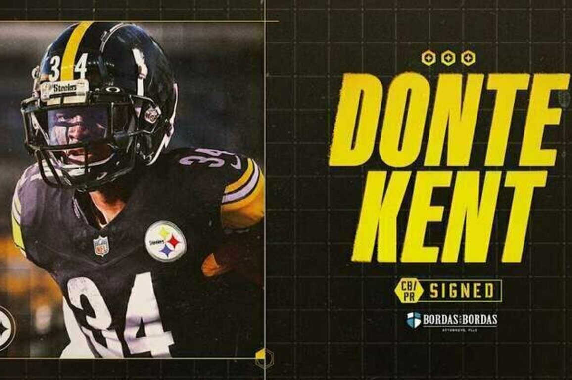 Steelers sign Kent