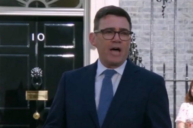 Andy Burnham takes over as PM as Starmer steps down