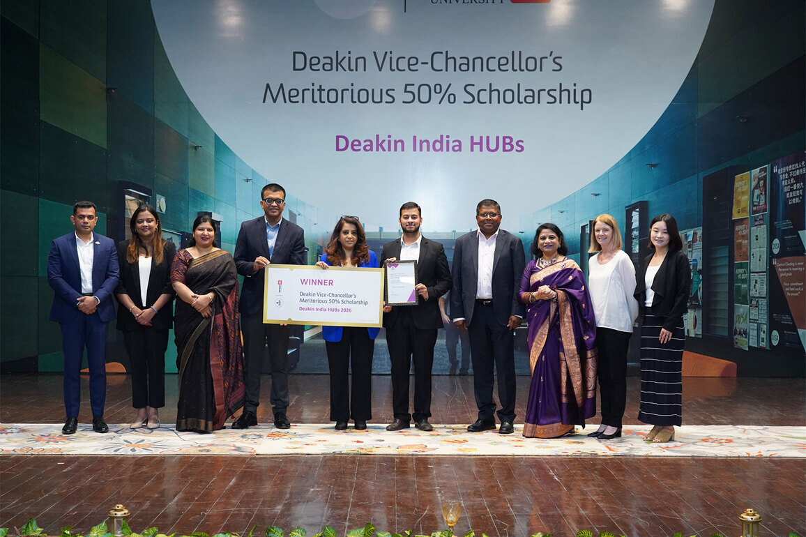 Chitkara University Students Win Deakin University's 50% Vice-Chancellor's Scholarships for Global Study Pathway
