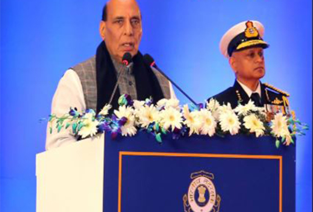 Rajnath Singh highlights unconventional threats, asks Coast Guards to remain "alert"