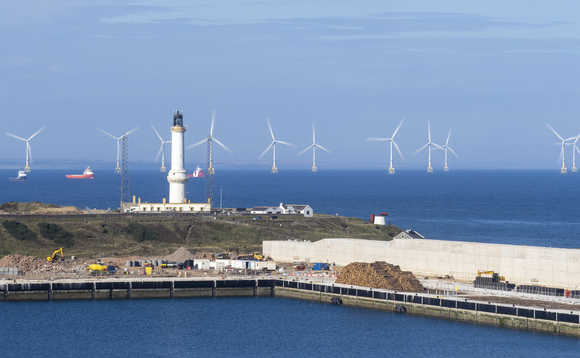 Wind turbines in Aberdeen Bay, Scotland | Credit: iStock Wind turbines in Aberdeen Bay, Scotland | Credit: iStock