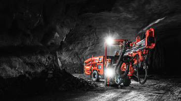 Sandvik DD212i is a compact single-boom jumbo. Photo: Sandvik