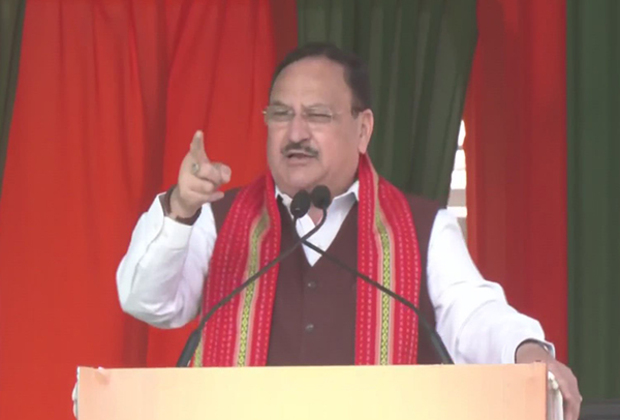 'Tripura is moving towards bright future under PM's leadership': BJP's Nadda at Tripura