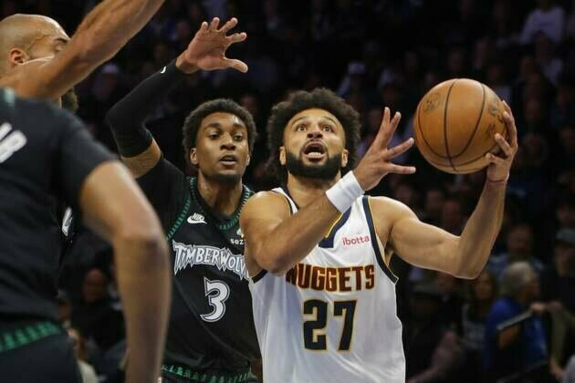 Jamal Murray (43), Nikola Jokic spark Nuggets over Wolves