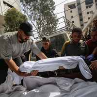 MIDEAST-GAZA-ISRAELI AIRSTRIKE-CASUALTY