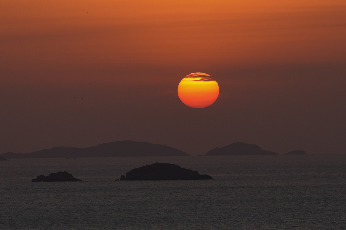 CHINA-ZHEJIANG-ZHOUSHAN-SUNSET (CN)