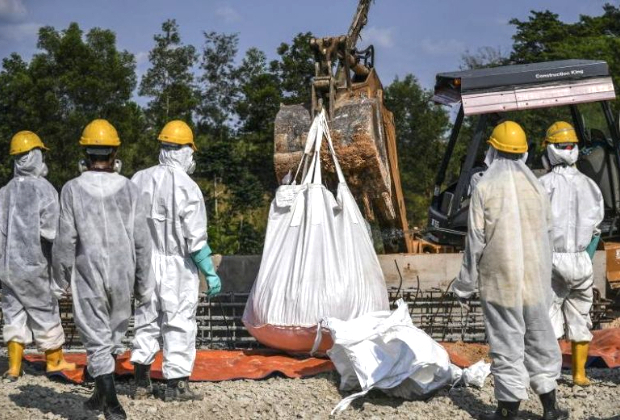 2 Ireland counties spent over 1.6 million euros to clean toxic sludge