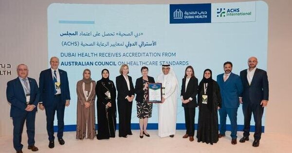 Dubai Health receives accreditation from Australian Council on Healthcare Standards International