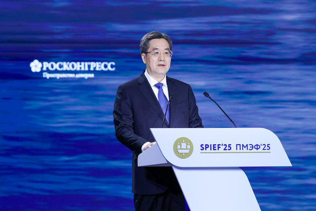 RUSSIA-ST. PETERSBURG-CHINA-DING XUEXIANG-ECONOMIC FORUM-SPEECH
