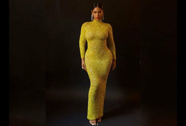 Beyonce sizzles in gold dress at Tyler Perry's gala