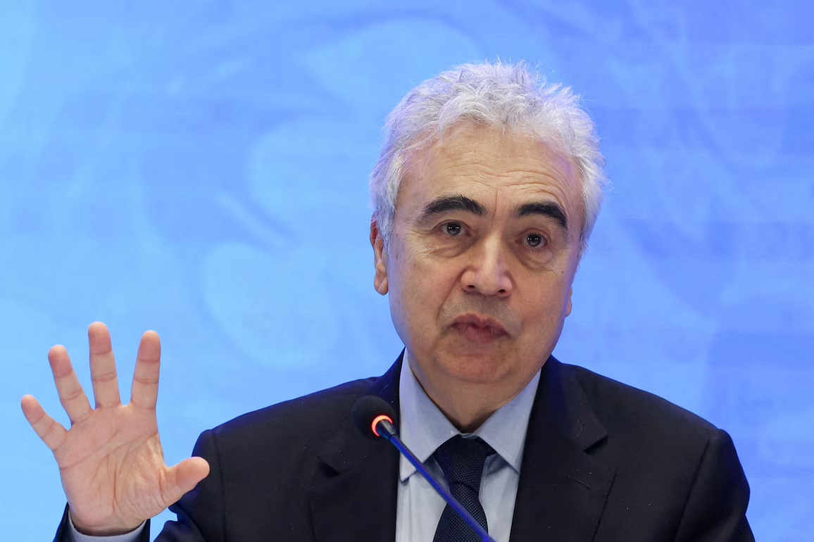 World facing "biggest energy security threat in history": IEA chief Fatih Birol