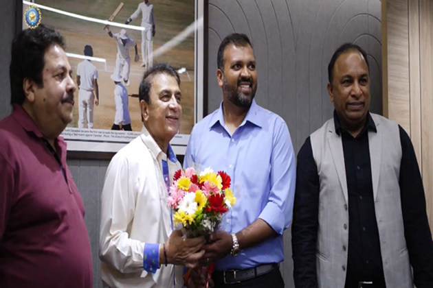 Sunil Gavaskar inaugurates '10000 Gavaskar' a board room named in his honour at BCCI HQ