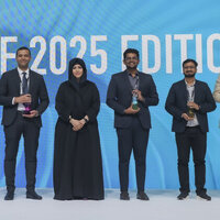 Latifa bint Mohammed honours five outstanding student innovators during 'Dubai Future Solutions - Prototypes for Humanity' exhibition