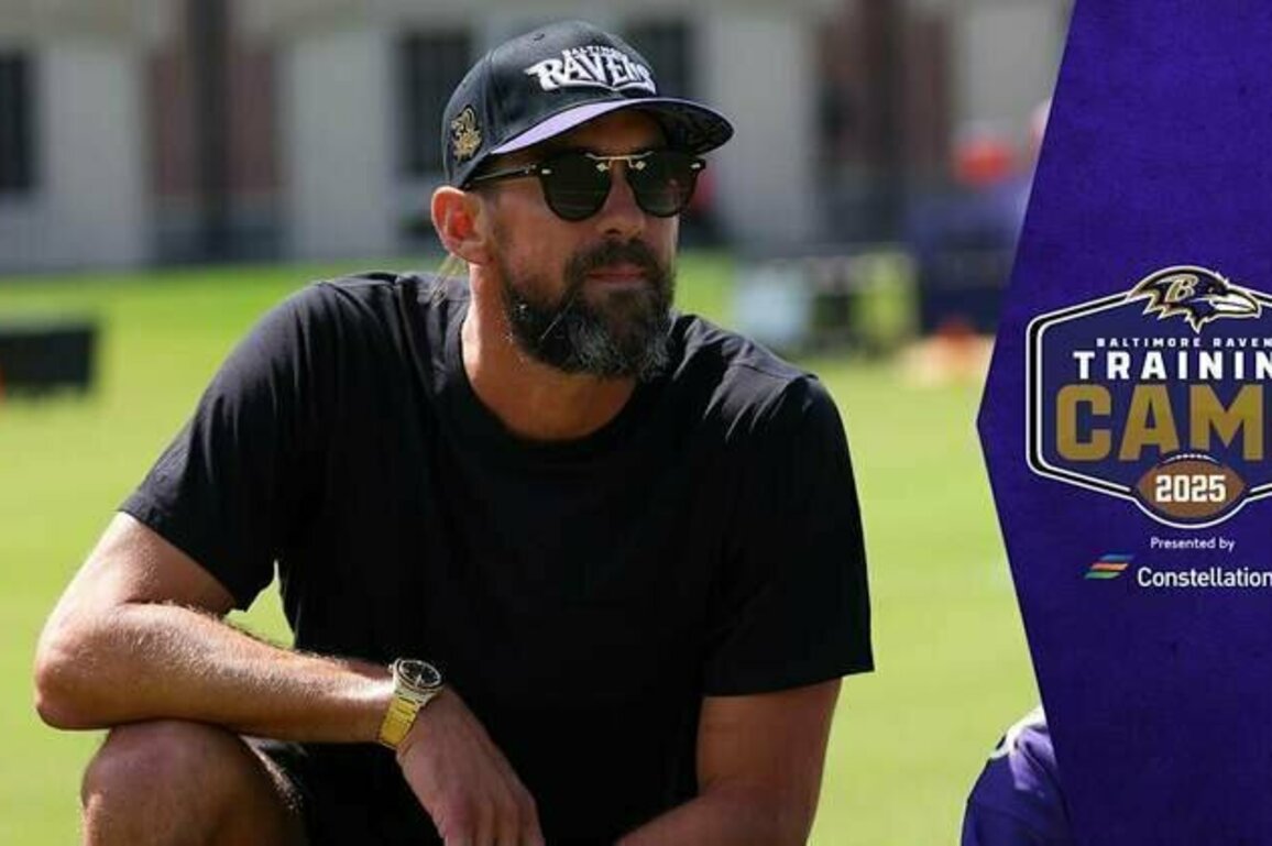 Michael Phelps Teaches the Ravens to Swim