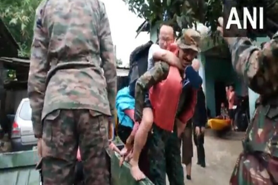 Manipur Govt coordinates multi-agency response to tackle flood aftermath