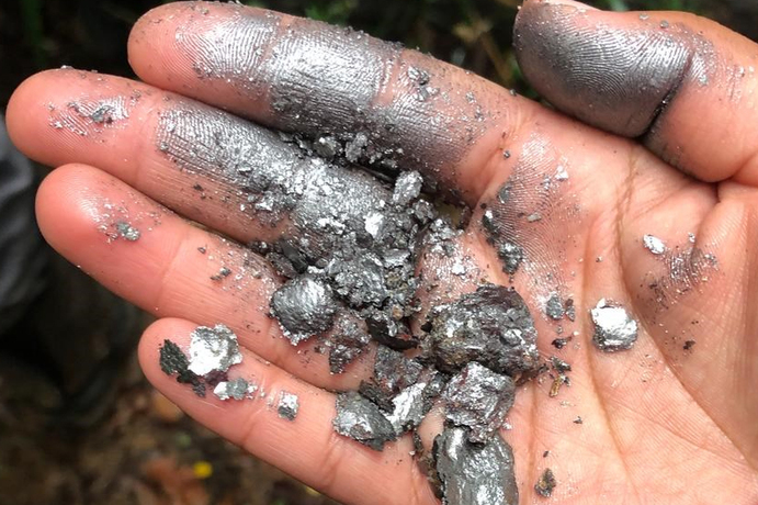 Amostras de grafite do projeto Minas Gerais