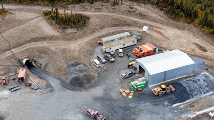 The Keno Hill mine in cental Yukon, Canada. Credit: Hecla Mining