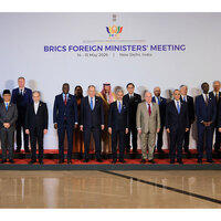 India issues Chair's statement amid "differing views," BRICS members seek early West Asia crisis resolution, note Gaza Strip as Palestinian territory