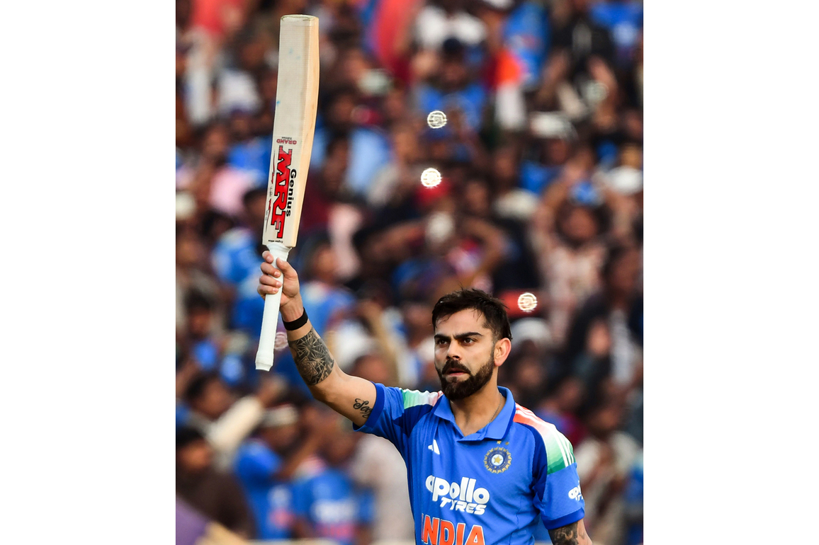 "For anyone questioning him, he lets his bat do the talking": Virat Kohli's childhood coach