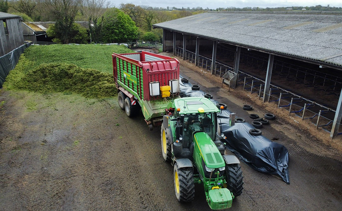 Forage wagon work is much in demand for contractor Ben Spear, based in the competitive Cornish livestock area. 