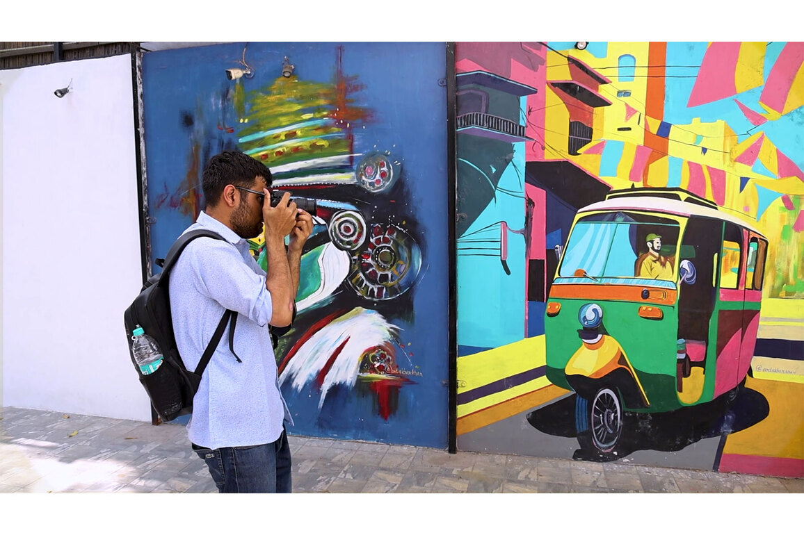 From blue streets to graffiti: India's cities redefine identity through art