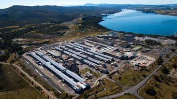 Rio Tinto's Bell Bay Aluminium smelter produces roughly 178,000t of aluminium each year.