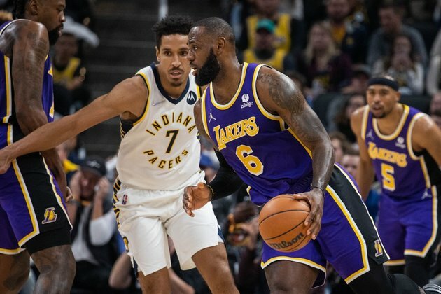 LeBron scores season-high 39 as Lakers beat Pacers in OT