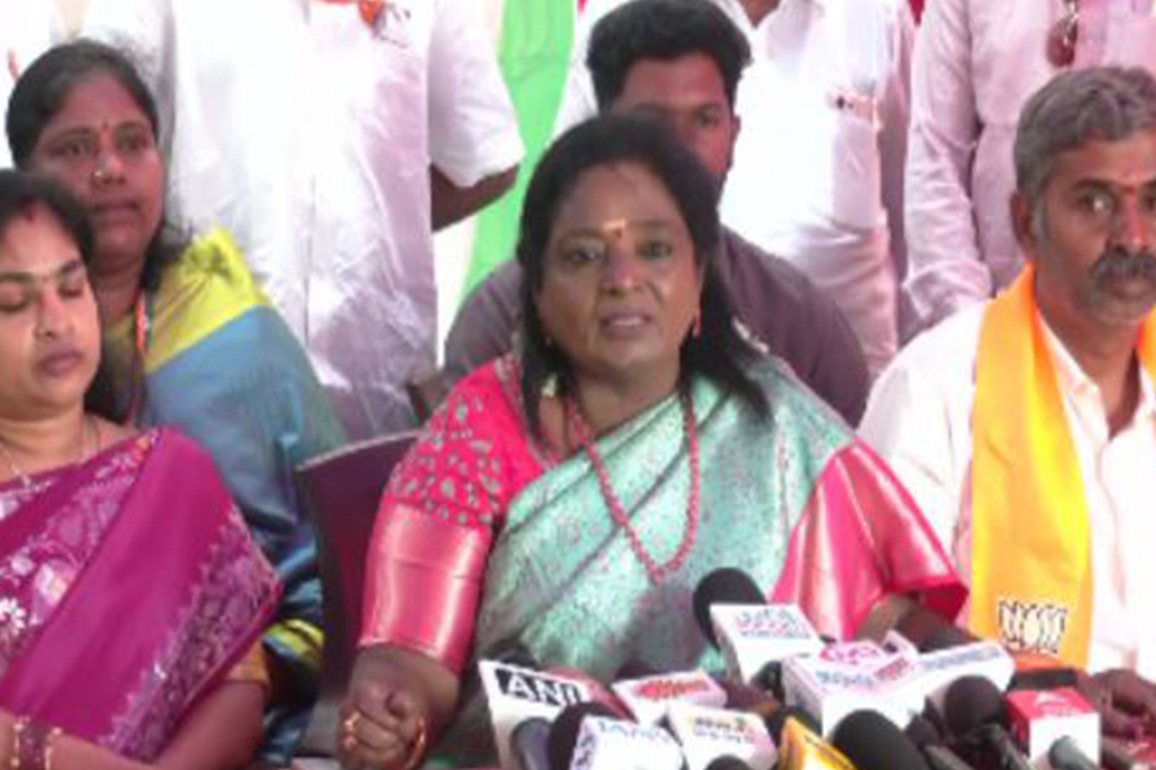 CM Stalin, Udhayanidhi diminishing identity of Tamil: Tamilisai Soundararajan