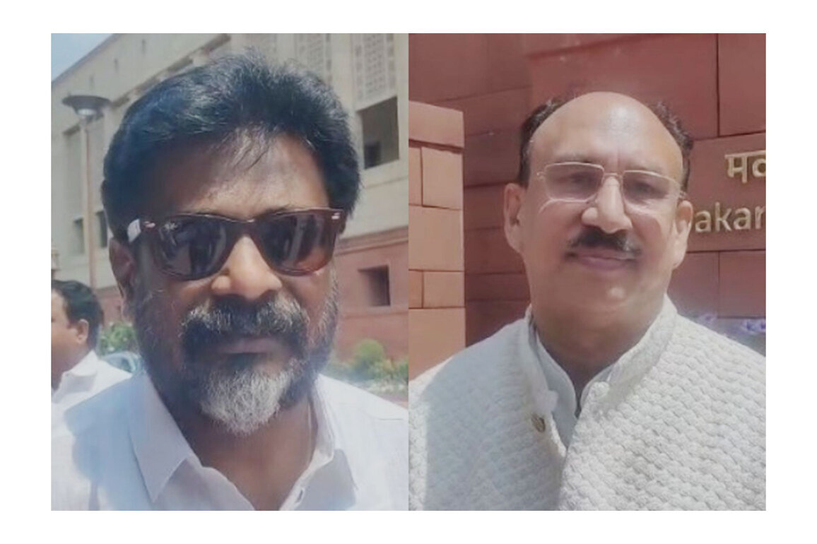 19 newly and re-elected Rajya Sabha members take oath in parliament
