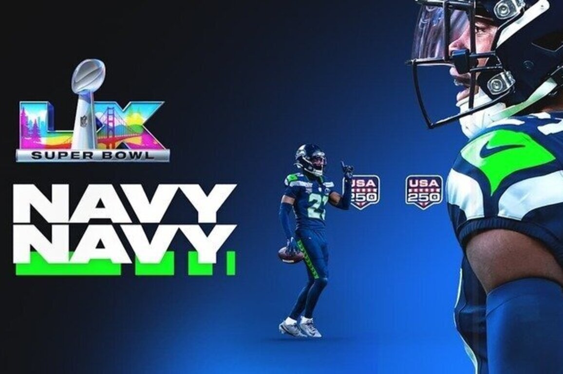 Seahawks To Wear College Navy Uniform Combo In Super Bowl LX