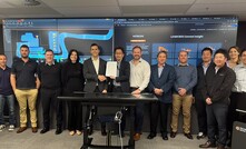 The agreement is signed between Hitachi and Rio Tinto