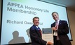  Former Exxon chair Richard Owen was awarded life membership of APPEA. 