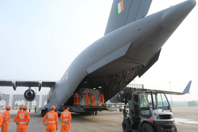 India sends second flight with 37.5 tonnes of relief supplies to flash flood-hit Nepal