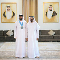Nahyan bin Zayed honours Emirati runner Salem Al Hashemi