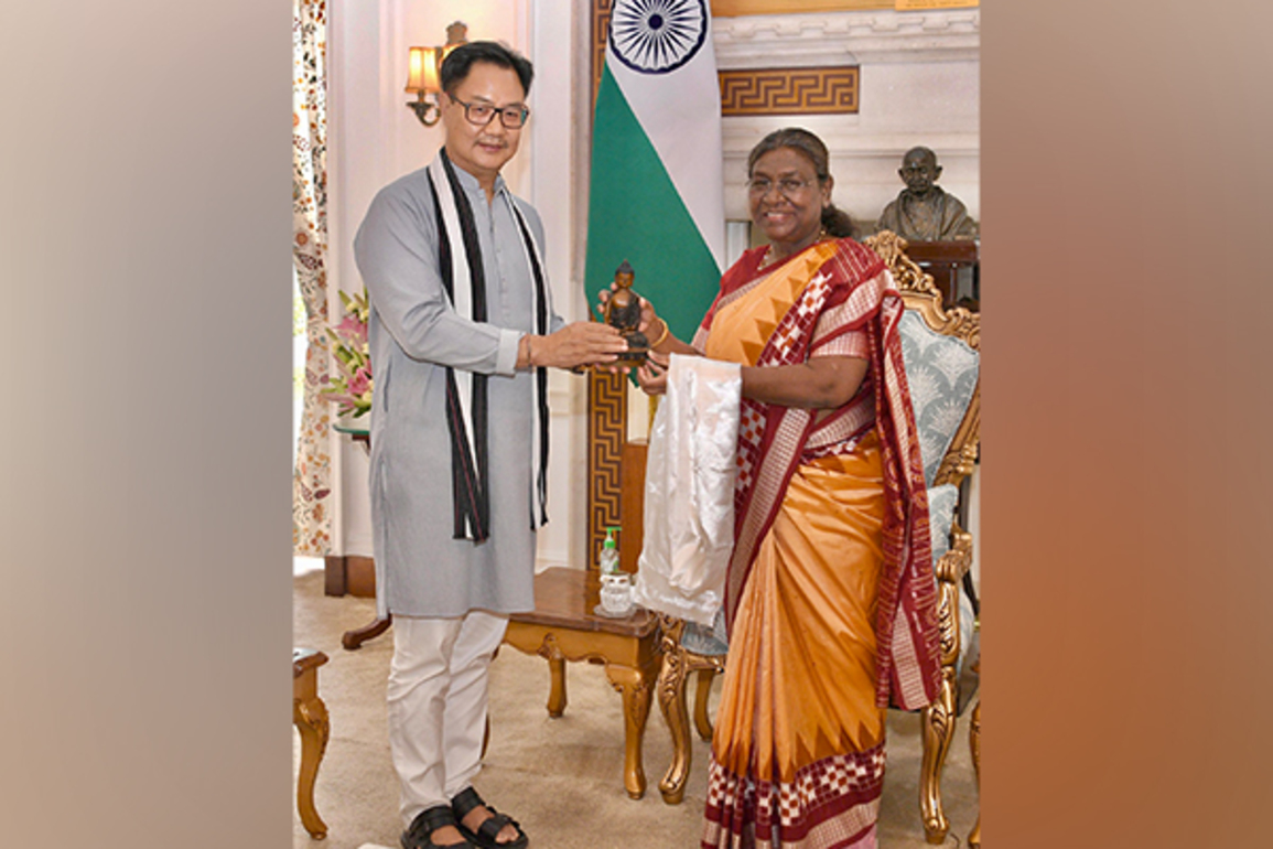 'Remarkable stewardship and profound public connect': Union Minister Kiren Rijiju wishes President Murmu on her 67th birthday