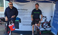 Festool has a successful roadshow thanks to pedal power