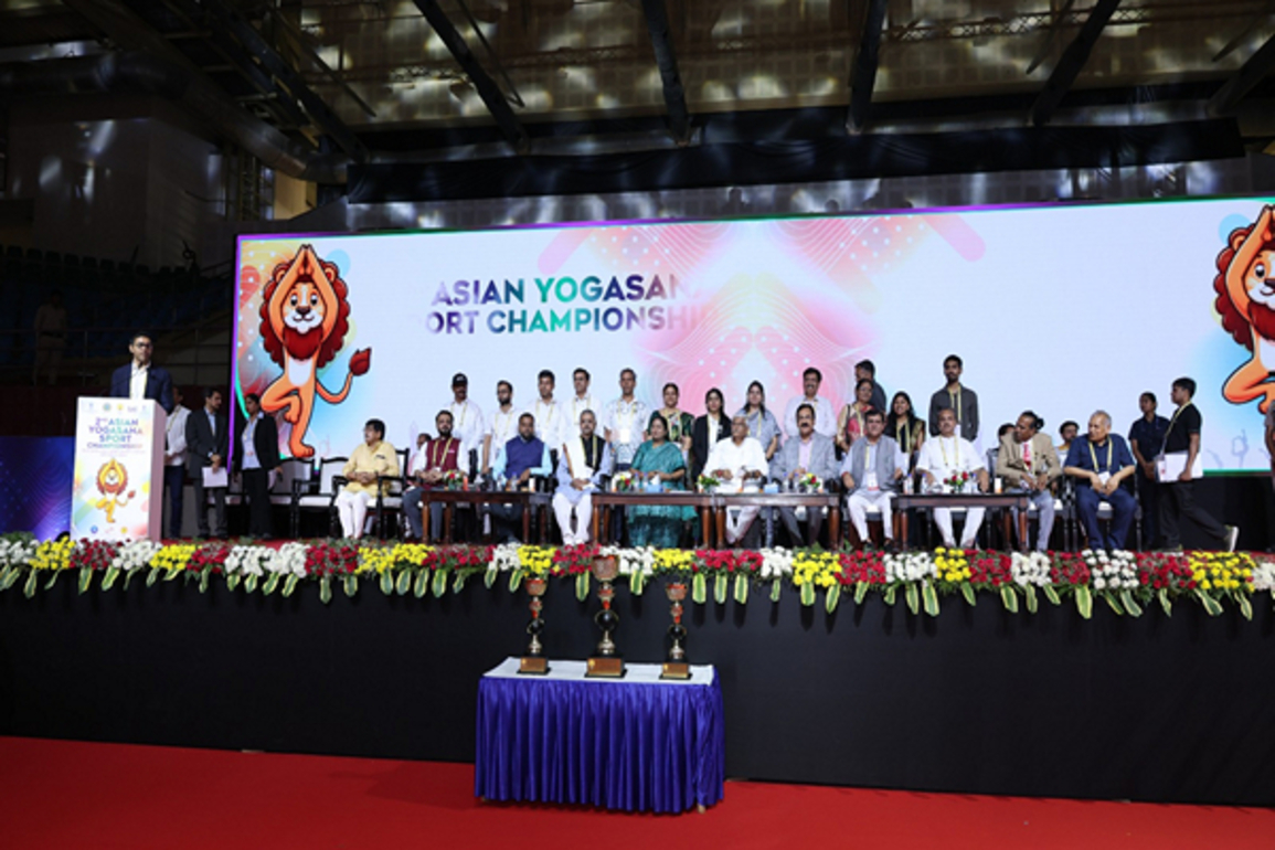 2nd Asian Yogasana Sport Championship commences in New Delhi