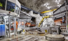 A mine station 1km underground, where ore is brought to be crushed and reduced in size before proceeding to the mill