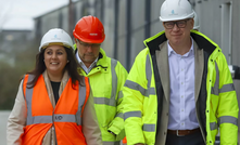 Nusrat Ghani visits UK-based lithium processor, Cornish Lithium. Photo: Cornish Lithium